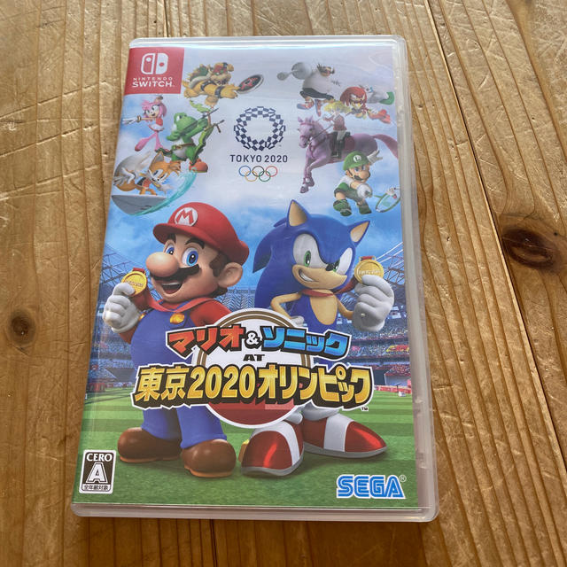 Nintendo Switch(ニンテンドースイッチ)のマリオ＆ソニック AT 東京2020オリンピックTM Switch エンタメ/ホビーのゲームソフト/ゲーム機本体(家庭用ゲームソフト)の商品写真