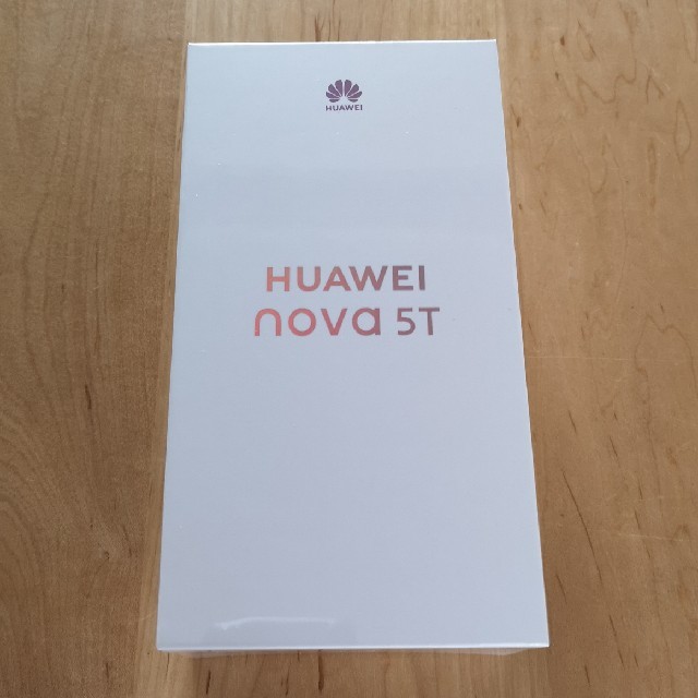 HUAWEI nova 5T  Black スマホ/家電/カメラのスマートフォン/携帯電話(スマートフォン本体)の商品写真