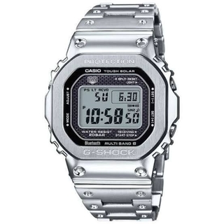 ジーショック(G-SHOCK)の【新品未使用】G-SHOCK GMW-B5000D-1JF フルメタルシルバー(腕時計(デジタル))