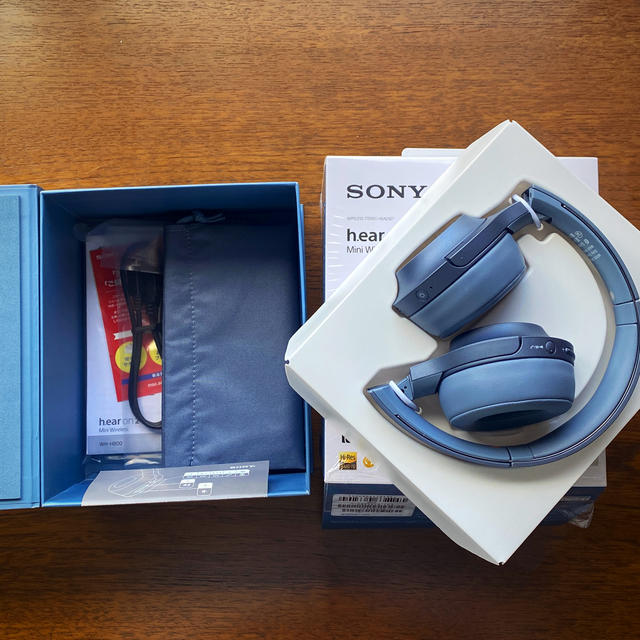 SONY(ソニー)のソニー　ワイヤレスヘッドホン スマホ/家電/カメラのオーディオ機器(ヘッドフォン/イヤフォン)の商品写真