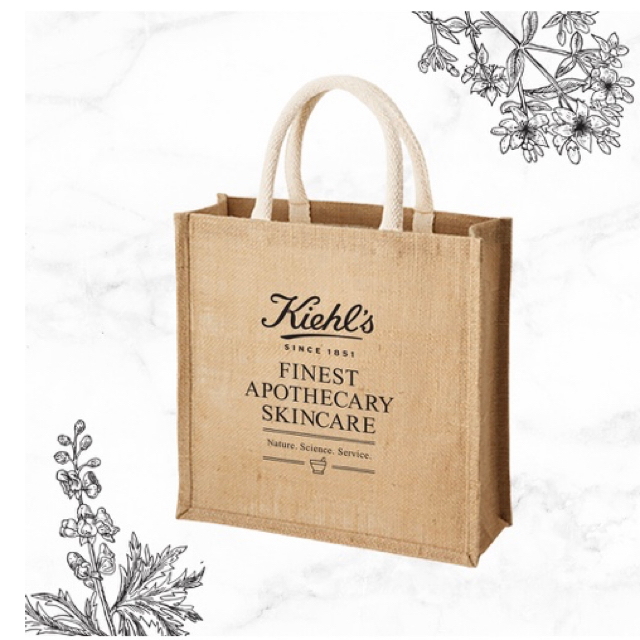 Kiehl's(キールズ)のキールズ　ノベルティー　ジュートバック レディースのバッグ(エコバッグ)の商品写真