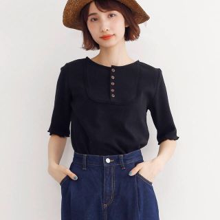 メルロー(merlot)のトップス(カットソー(半袖/袖なし))