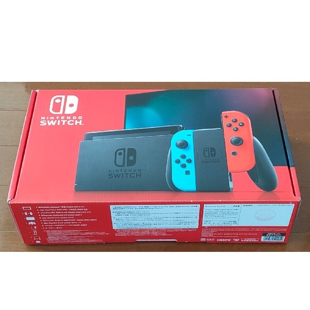 暖色系 【美品】NINTENDO SWITCH 本体\u0026付属品 バッテリー強化版