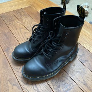 ドクターマーチン(Dr.Martens)のドクターマーチン　8ホール　ブラック　UK6 25㎝相当(ブーツ)