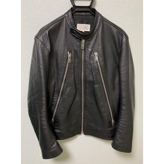 マルタンマルジェラ(Maison Martin Margiela)のマルジェラ レザージャケット 最終値下げ(ライダースジャケット)