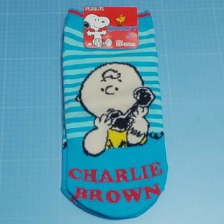 ピーナッツ(PEANUTS)のレディースソックス「スヌーピー」チャーリーブラウン(その他)