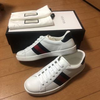 グッチ(Gucci)のGUCCI ACE スニーカー　グッチ　エース　27cm 新品未使用(スニーカー)