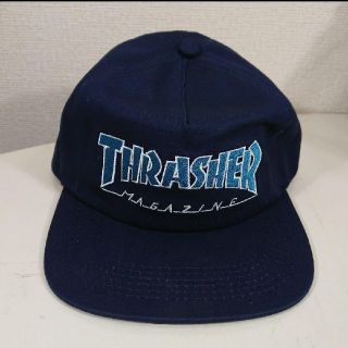 スラッシャー(THRASHER)のTHRASHER スラッシャー/スナップバックキャップ/Outlined/紺(キャップ)