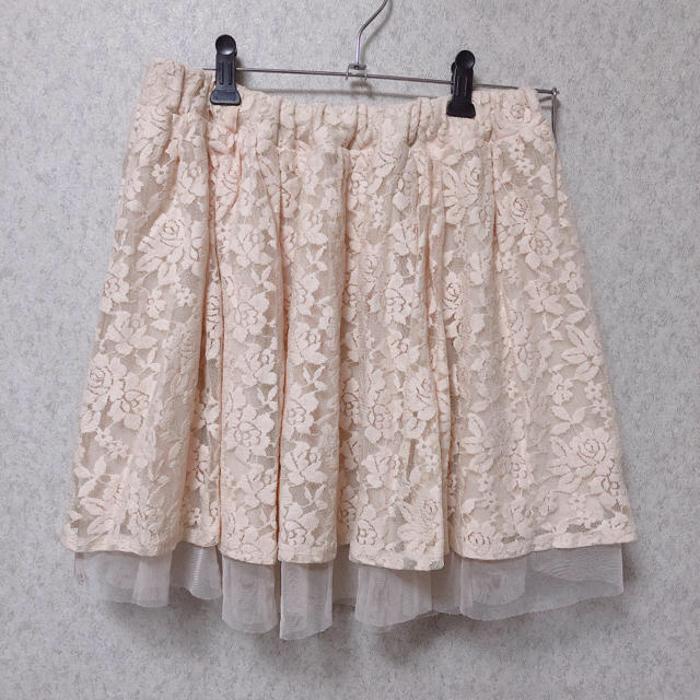 HONEYS(ハニーズ)の花柄レーススカート レディースのスカート(ミニスカート)の商品写真