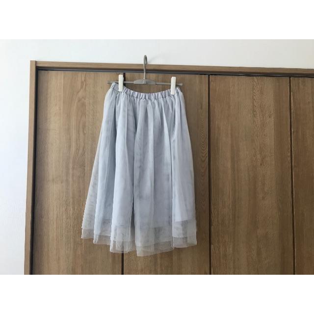 ehka sopo(エヘカソポ)のエへカソポ　水色チュールスカート レディースのスカート(ひざ丈スカート)の商品写真