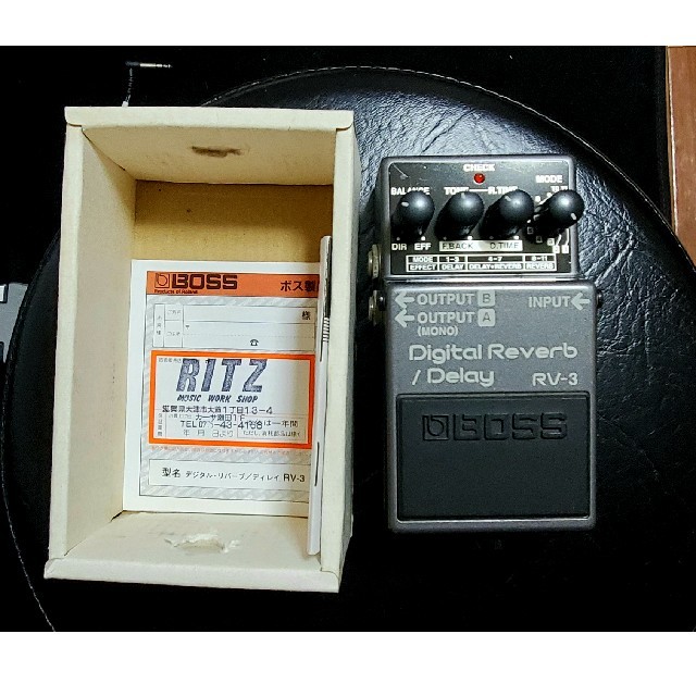 BOSS RV-3 ボスのデジタルリバーブ／ディレイです！ - ギター