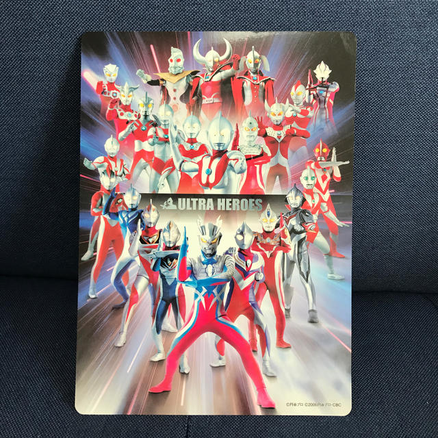 激安人気新品 ウルトラマンの下敷きです ウルトラマン フェスティバル BIGサイズの下敷き?