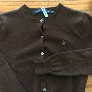 ラルフローレン(Ralph Lauren)のラルフ合わせ買いで¥200off クリーニング済！カーディガン　茶色　M (カーディガン)