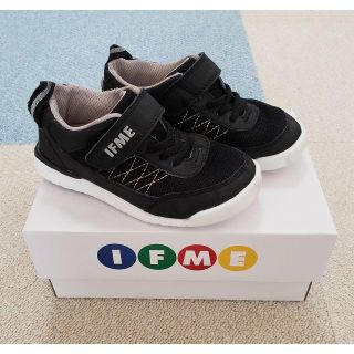 IFME スニーカー　ブラック　16.5cm(スニーカー)