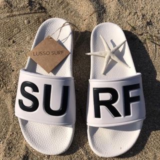 ルーカ(RVCA)の春のデートに☆LUSSO SURF シャワーサンダル　白　41☆べナッシ(サンダル)