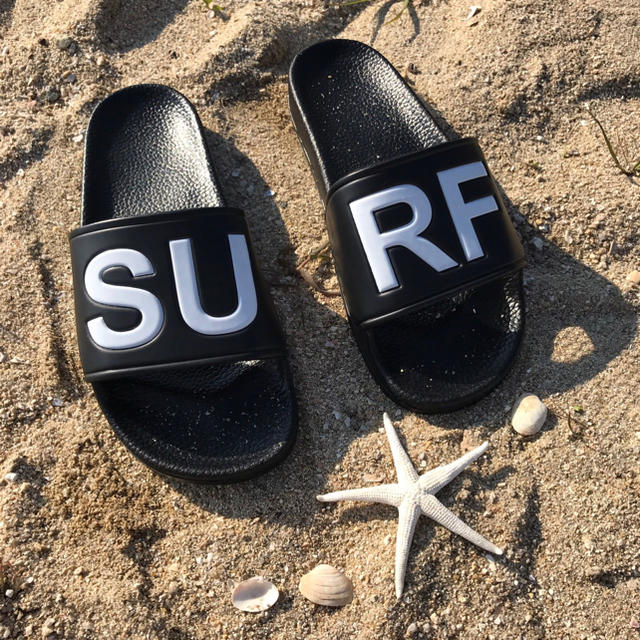 RVCA(ルーカ)の正規品☆LUSSO SURF シャワーサンダル　黒　41☆べナッシ　RVCA メンズの靴/シューズ(サンダル)の商品写真