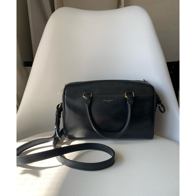 SAINT LAURENT - 値下!サンローランYSLベイビーダッフルショルダーバッグイヴセリーヌ