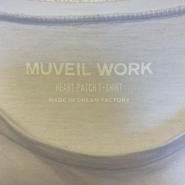 MUVEIL WORK(ミュベールワーク)のMUVEIL WORK Tシャツ レディースのトップス(Tシャツ(半袖/袖なし))の商品写真