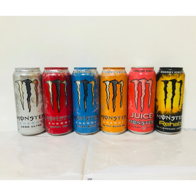 モンスターエナジー 食品/飲料/酒の飲料(ソフトドリンク)の商品写真