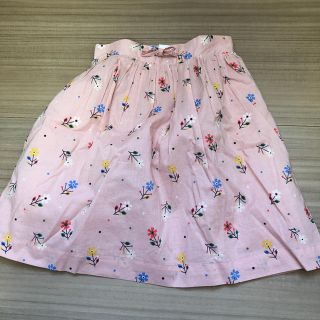 ベビーギャップ(babyGAP)のギャップ　ピンクの花柄スカート　95(スカート)