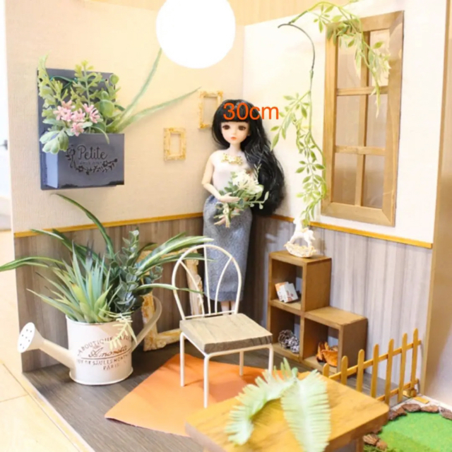 売れ筋がひ新作! SOLD ドールハウス テラスのあるお部屋 ミニチュア 売れ筋がひ新作! SOLD ドールハウス テラスのあるお部屋 ミニチュア