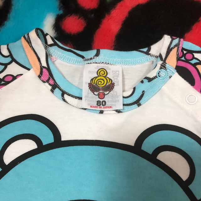 HYSTERIC MINI(ヒステリックミニ)の🐻ラグランロンティ❤ キッズ/ベビー/マタニティのベビー服(~85cm)(Ｔシャツ)の商品写真