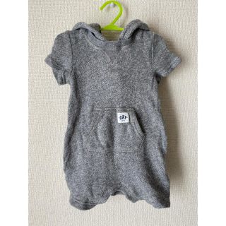 ベビーギャップ(babyGAP)のbabyGAPロンパース　スウェット生地(ロンパース)