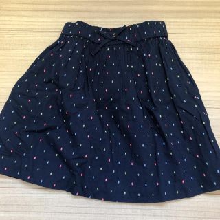 ベビーギャップ(babyGAP)のギャップ　紺色スカート　ガールズ　80(スカート)