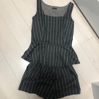 ザラ(ZARA)のボーダー　セットアップ(セット/コーデ)