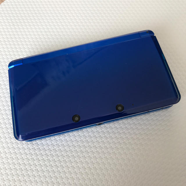 ニンテンドー3DS(ニンテンドー3DS)のNINTENDO 3DS コバルトブルー エンタメ/ホビーのゲームソフト/ゲーム機本体(携帯用ゲーム機本体)の商品写真