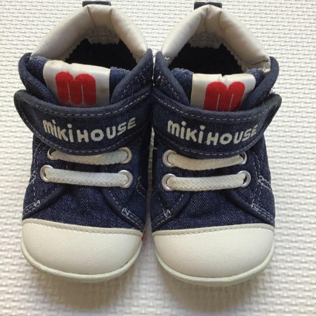 mikihouse(ミキハウス)のミキハウス　ベビーシューズ　12.5センチ キッズ/ベビー/マタニティのベビー靴/シューズ(~14cm)(スニーカー)の商品写真