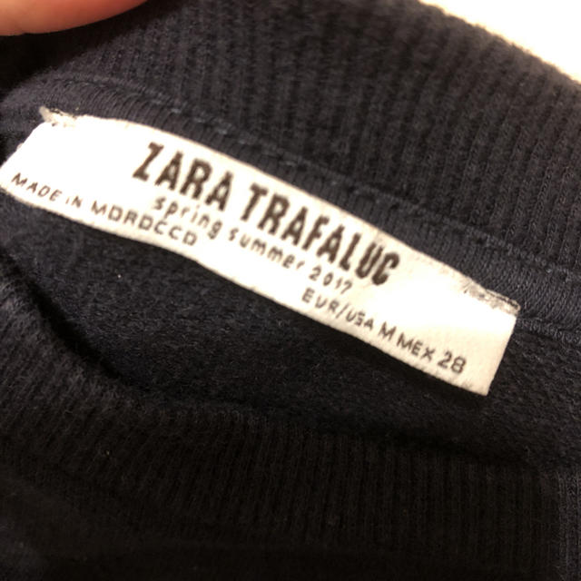 ZARA(ザラ)のZARA  ザラ フリル スウェット トップス レディースのトップス(トレーナー/スウェット)の商品写真