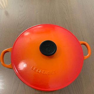 ルクルーゼ(LE CREUSET)のル・クルーゼのホーロー鍋　(鍋/フライパン)