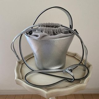 ドゥロワー(Drawer)の【完売品】ayako Pottery Bag  SILVER(ショルダーバッグ)