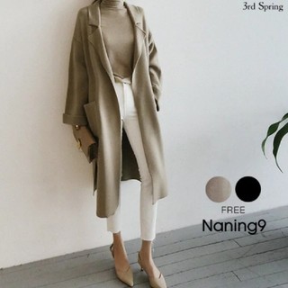 サードスプリング(3rd spring)のNANING9 
ニットチェスターコート(ロングコート)
