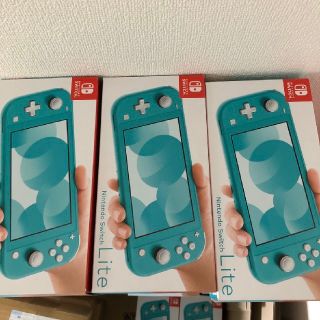 ニンテンドースイッチ(Nintendo Switch)のNintendo Switch lite　ターコイズ25個(家庭用ゲーム機本体)