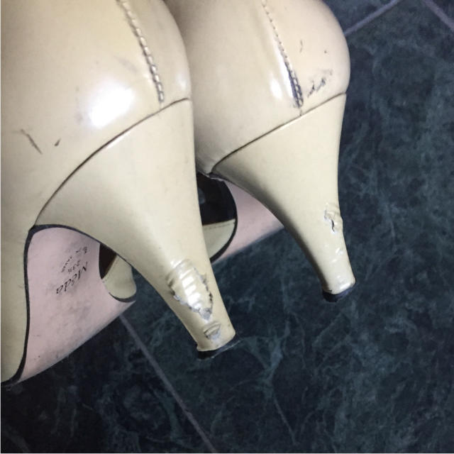 MEDA(メダ)のサンダル パンプス ヒール 靴 オープントウ レディースの靴/シューズ(ハイヒール/パンプス)の商品写真