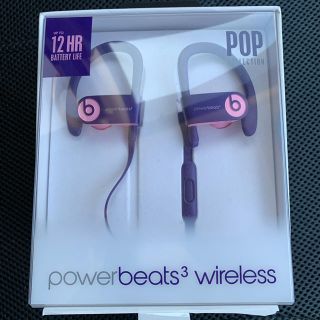 ビーツバイドクタードレ(Beats by Dr Dre)のbeats ワイヤレスイヤホン　power beats3 Bluetooth(ヘッドフォン/イヤフォン)