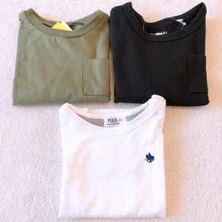 ポロラルフローレン(POLO RALPH LAUREN)の新品未使用😊長袖Tシャツ　80 3枚セット(シャツ/カットソー)