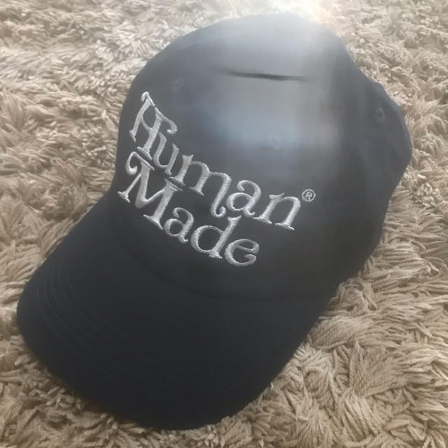 human made×gdcキャップ　ネイビー メンズの帽子(キャップ)の商品写真