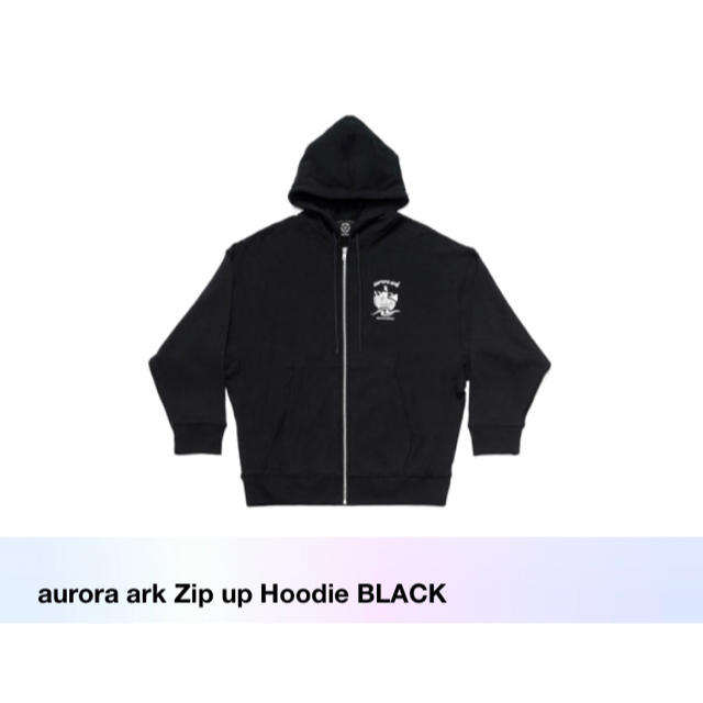 バンプオブチキン  aurora ark Zip up Hoodie BLACK