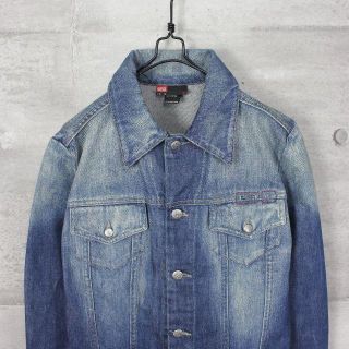 ディーゼル(DIESEL)の古着 DIESEL ディーゼル イタリア製 デニムジャケット(Gジャン/デニムジャケット)