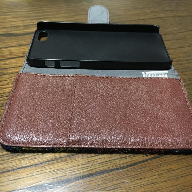 Harris Tweed(ハリスツイード)のハリスツイード iPhone5/5s手帳 スマホ/家電/カメラのスマホアクセサリー(モバイルケース/カバー)の商品写真