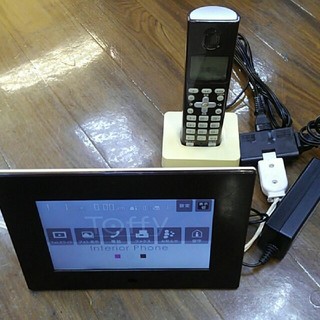 シャープ(SHARP)のSHARP　電話機　インテリアホン　TF41-1P-CBR (その他)