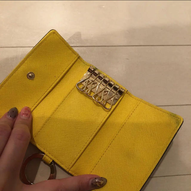 Michael Kors - マイケルコース キーケース イエローの通販 by ゆか's ...