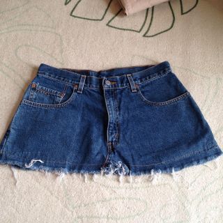 リーバイス(Levi's)の【着画】リーバイスused台形スカート(ミニスカート)