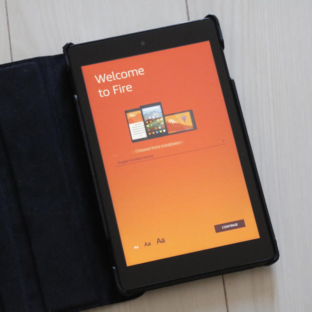 Fire HD8 タブレット(第6世代) カバー付き