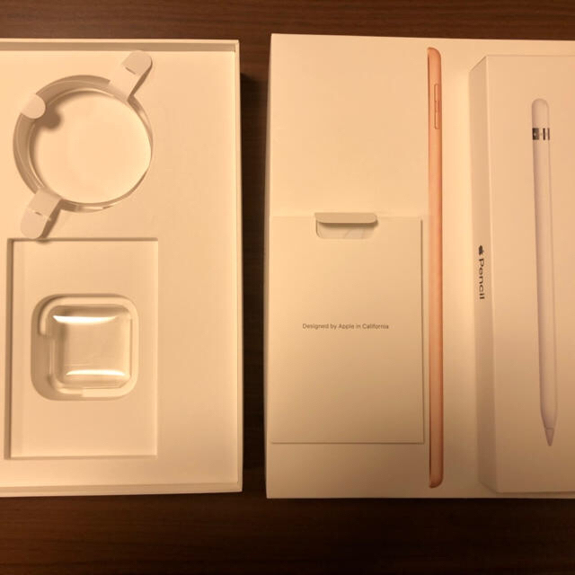 iPad2018(6th) 128GB セルラーモデルとApple penciliPad