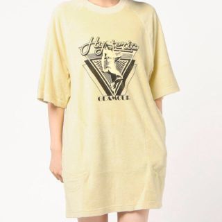 ヒステリックグラマー(HYSTERIC GLAMOUR)の［新品］ヒステリックグラマー パイル地ワンピース(ミニワンピース)