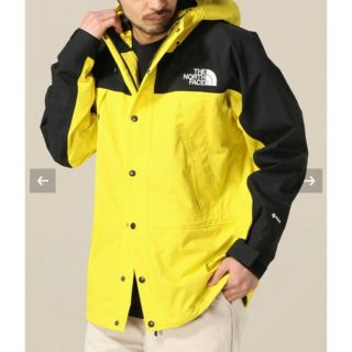 ザノースフェイス(THE NORTH FACE)の【特別値下げ】ノースフェイス　マウンテンライトジャケット　レモンイエロー　M(マウンテンパーカー)